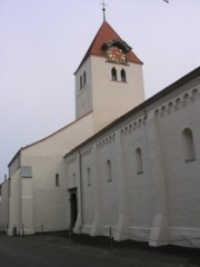 Eglise de Grandson. Cliché personnel (déc. 2006)