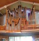 Le Grand Orgue Graf (1971) de la Marienkirche de Soleure. Cliché personnel (juillet 2007)