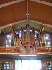 Une dernière vue de l'orgue Graf de la Marienkirche de Soleure. Cliché personnel
