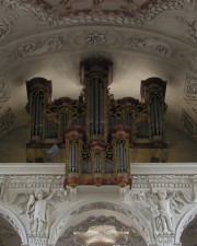 Autre vue de l'orgue de l'église des Jésuites. Cliché personnel