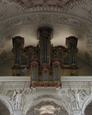 Autre vue de l'orgue de l'église des Jésuites. Cliché personnel
