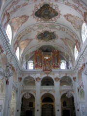 Une dernière vue sur l'orgue Metzler. On quitte ce spectacle à regret. Cliché personnel