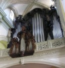 Grand Orgue de la Hofkirche de Lucerne (restauré par Kuhn, 2001). Cliché personnel (juillet 2007)