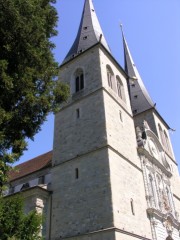 Les tours de la Hofkirche. Cliché personnel