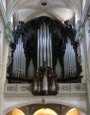 Vue du Grand Orgue restauré par Kuhn (2001). Cliché personnel