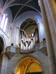 Vue de l'orgue. Cliché personnel