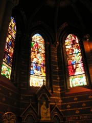 Vue d'une chapelle du déambulatoire. Cliché personnel