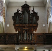 Vue de l'orgue Manderscheidt/Goll (17ème s./1988). Cliché personnel