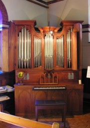 Chapelle de l'Ermitage. L'orgue. Cliché personnel