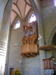 L'orgue de choeur Metzler. Cliché personnel