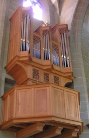 Autre vue de l'orgue de choeur Metzler. Cliché personnel