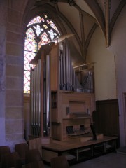 Vue de l'orgue expérimental de choeur à expression directe (Prototyp III, 2003, P. Kraul). Cliché personnel