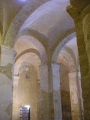 Autre vue du narthex de Romainmôtier. Cliché personnel