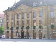 Vue de l'Hôtel de Ville (avec le brouillard se dissipant). Cliché personnel