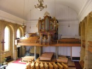 Vue intérieure du Temple, Yverdon-les-Bains. Cliché personnel