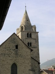 Autre vue du Temple de Corsier-sur-Vevey. Cliché personnel