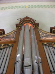 La tourelle centrale de l'orgue. Cliché personnel