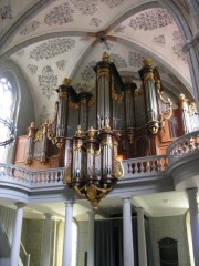 Autre vue de l'orgue en tribune. Cliché personnel