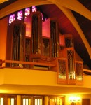 Grand Orgue Kuhn (1967) de l'église Ste-Thérèse à Lausanne. Cliché personnel (août 2007)