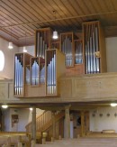 Orgue Kuhn de l'église réformée de Seedorf (1964). Cliché personnel (août 2007)