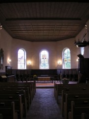 Vue intérieure de l'église. Cliché personnel