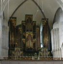 Le Grand Orgue Metzler (1960) du Grossmünster de Zürich. Cliché personnel (août 2007)