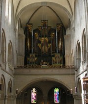 Vue du Grand Orgue et de sa tribune. Cliché personnel