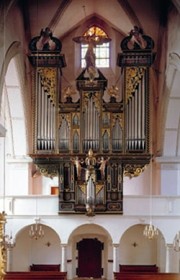 Le Putz-Orgel de l'abbaye de Schlägl en Autriche. Crédit: www.schlaeglmusik.at/