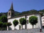 Autre vue de l'église de Vollèges. Cliché personnel