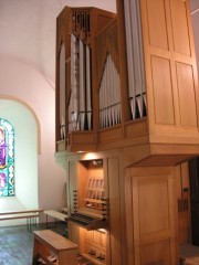 Vue d'ensemble de l'orgue. Cliché personnel