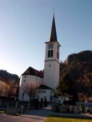 La Pfarrkirche catholique de Bad Ragaz. Crédit: http://www.pfarreibadragaz.ch/