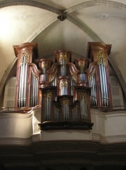 Une belle vue du Grand Orgue depuis l'entrée du choeur. Cliché personnel