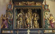 Aure vue de cet autel de 1474 (chapelle Ste-Barbe, bas-côté sud). Cliché personnel