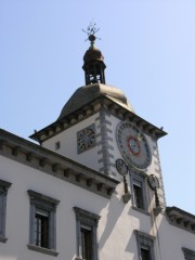 L'horloge compliquée de l'Hôtel de Ville. Cliché personnel
