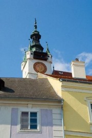Autre vue de la Piaristenkirche de Krems en Autriche. Crédit: www.alamy.com/