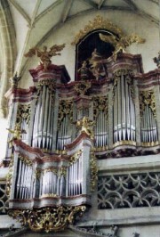 Orgue de la Piaristenkirche de Krems, restauré/reconstruit par le facteur Kuhn. Crédit: www.orgelbau.ch/