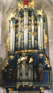Le Grand Orgue Flentrop à Breda, récemment restauré par Van den Heuvel. Crédit: www.orgelland.nl/