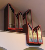 Autre vue de l'orgue en tribune. Cliché personnel