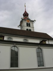 La Pfarrkirche St. Georg de Sursee. Cliché personnel (sept. 2007)