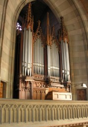 Le grand orgue. Cliché personnel