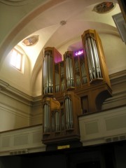 Une dernière vue de l'orgue Kuhn de Carasso. Cliché personnel