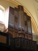 Orgue Kuhn (1990) de l'église paroissiale de Gordola. Cliché personnel (sept. 2007)