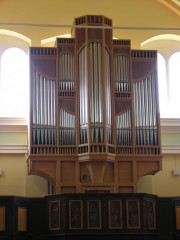 Vue de face de l'orgue. Cliché personnel