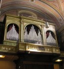 Le Grand Orgue Bossi (1862-63) de l'église S. Antonio de Locarno. Cliché personnel (sept. 2007)