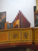 Orgue Rieger de San Francesco à Locarno. Cliché personnel (juin 2016)