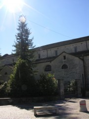 Vue partielle de l'église San Francesco de Locarno. Cliché personnel (sept. 2007)