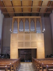 Vue de l'orgue de face. Cliché personnel