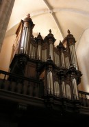 Grand orgue Cavaillé-Coll de Poligny, département du Jura (1858). Cliché personnel. Cliquer dessus pour l'agrandir