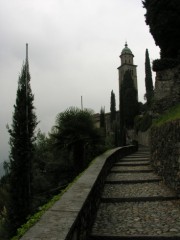 Autre vue de l'église Santa-Maria de Morcote. Cliché personnel