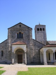 Eglise San Vittore de Muralto: la façade. Cliché personnel